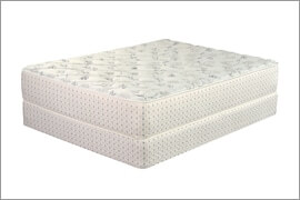 King Koil Xl Extended Life Mattress And Boxspring with a Lifetime Mattress Warranty.