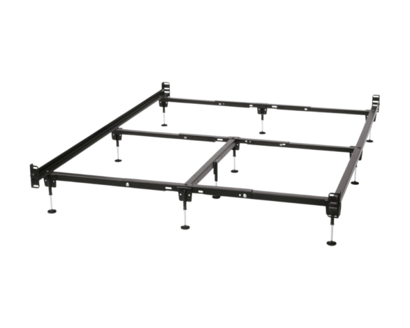 Super Duty Bed Frame for Headboards and Footboards with 10 Legs