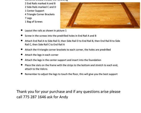 Extra Low Profile 2” Platform Foundation Or Bunkie Board - Image 8